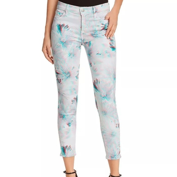 J Brand 835 Mid Rise Crop Skinny Jeans 3D Odyssey - Picture 1 of 3
